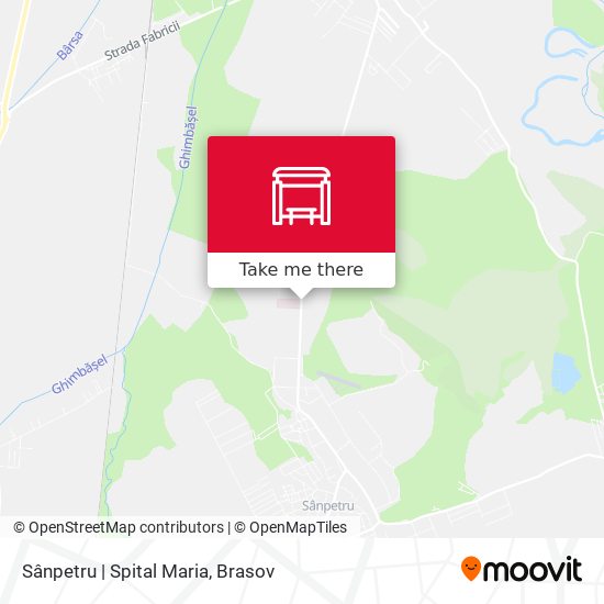 Sânpetru | Spital Maria map