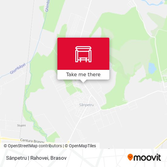 Sânpetru | Rahovei map