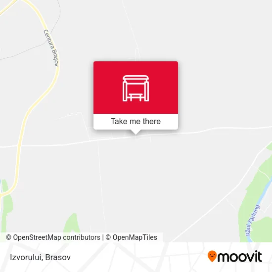 Izvorului map