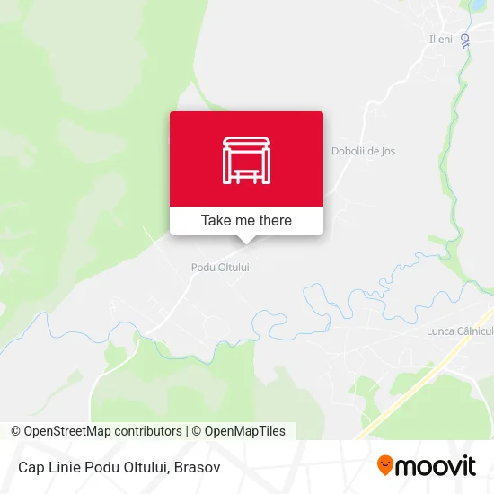 Cap Linie Podu Oltului map