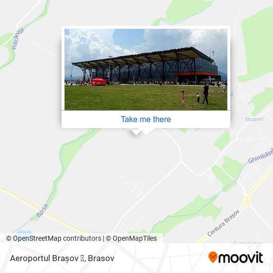 Aeroportul Brașov ✈ map