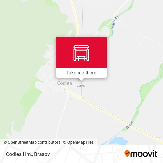 Codlea Hm. map