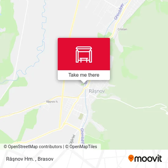 Râşnov Hm. map