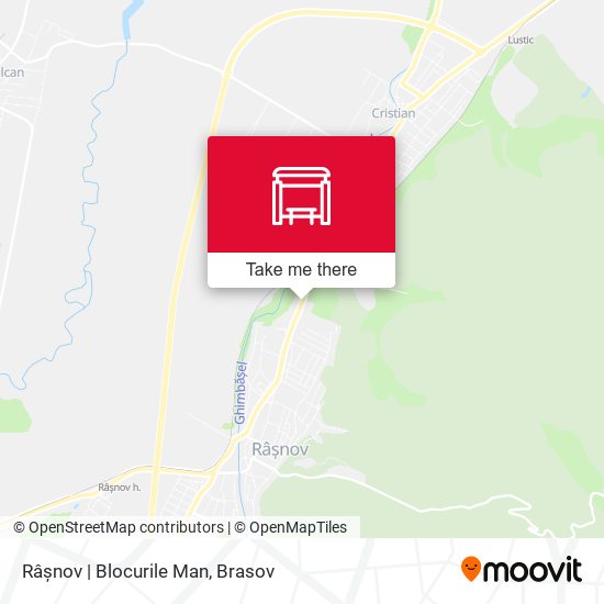 Râșnov | Blocurile Man map