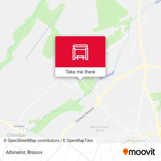 Albinelor map