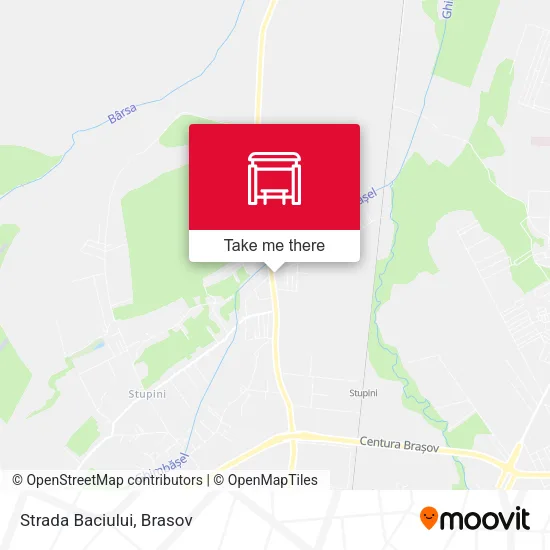Strada Baciului map