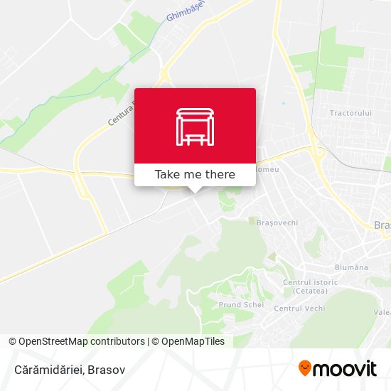 Cărămidăriei map