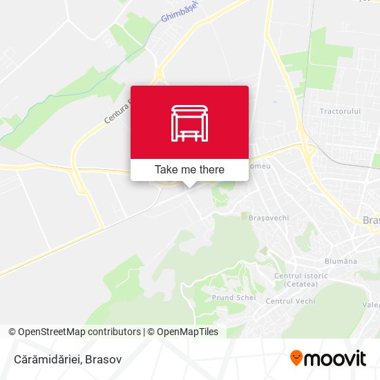Cărămidăriei map
