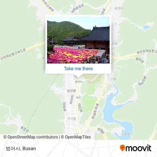 범어사 map