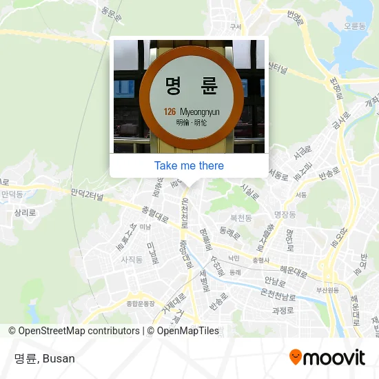 명륜 map