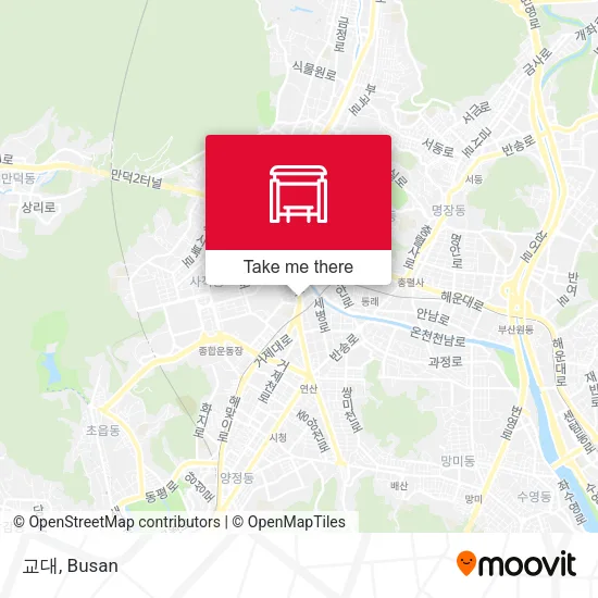 교대 map