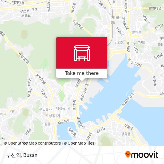 부산역 map
