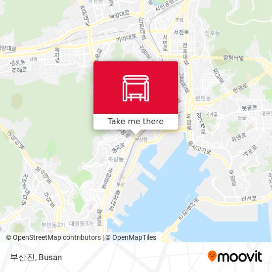 부산진 map