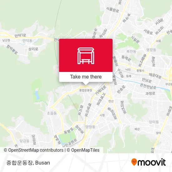 종합운동장 map