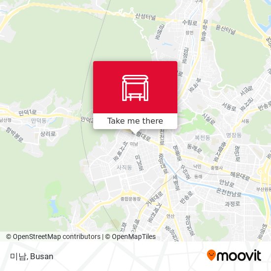 미남 map