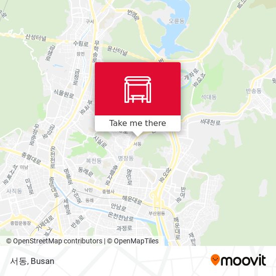서동 map