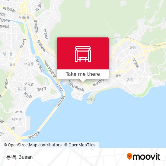 동백 map