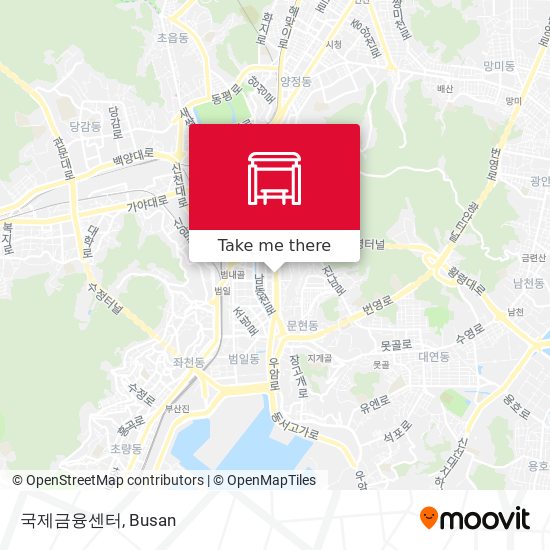 국제금융센터 map