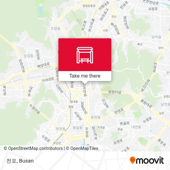 전포 map