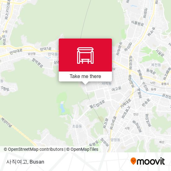 사직여고 map