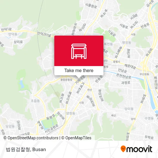 법원검찰청 map