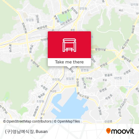 (구)영남예식장 map