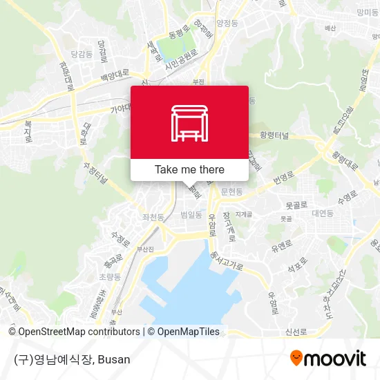(구)영남예식장 map