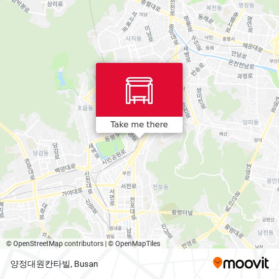 양정대원칸타빌 map