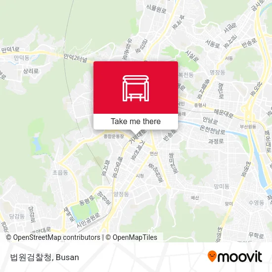 법원검찰청 map