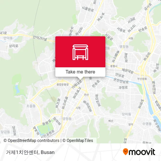 거제1치안센터 map