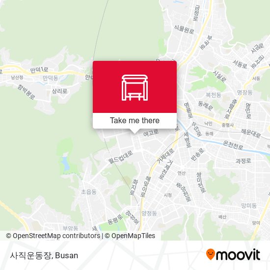 사직운동장 map