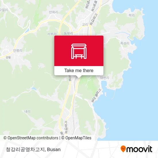 청강리공영차고지 map