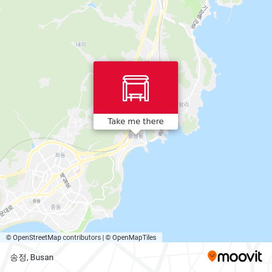 송정 map