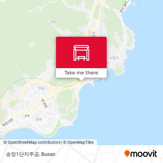송정1단지주공 map