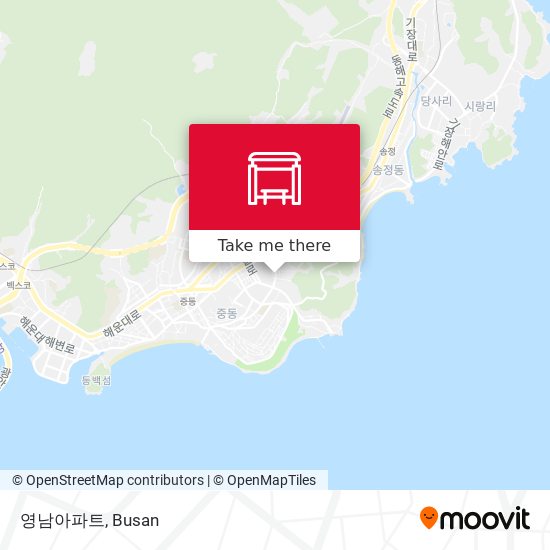 영남아파트 map