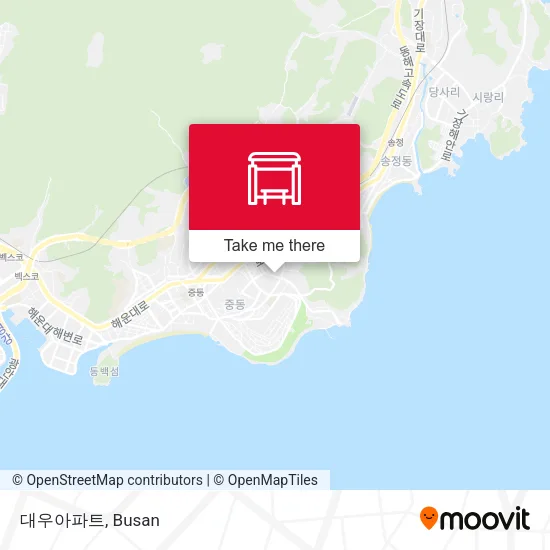 대우아파트 map