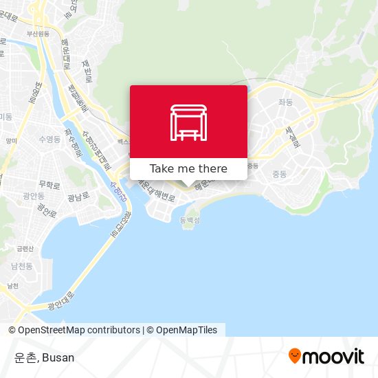 운촌 map