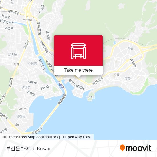 부산문화여고 map