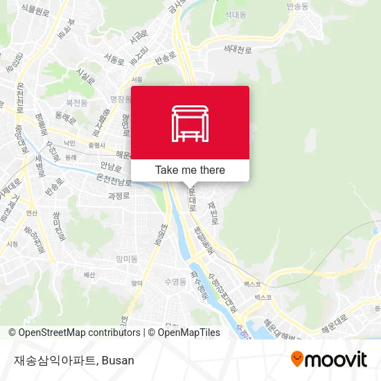 재송삼익아파트 map
