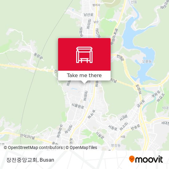 장전중앙교회 map