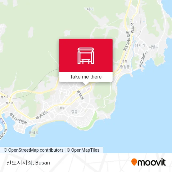 신도시시장 map