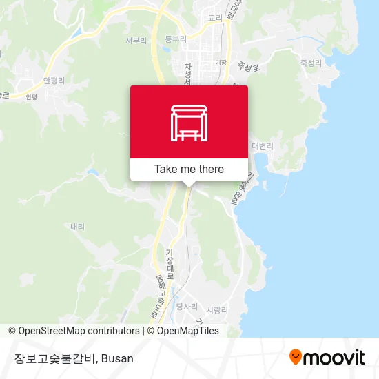 장보고숯불갈비 map