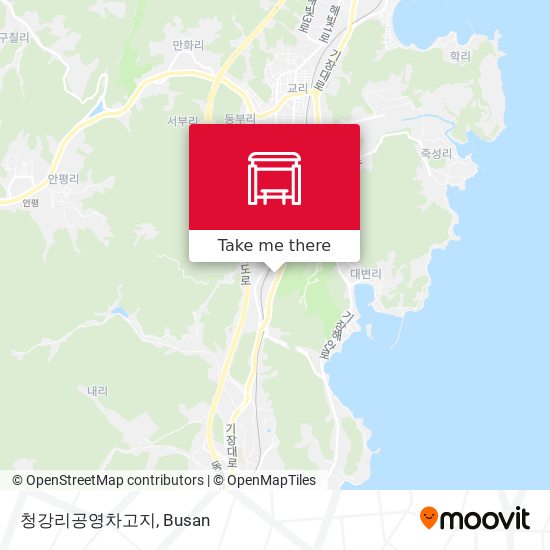 청강리공영차고지 map