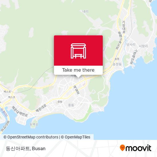 동신아파트 map