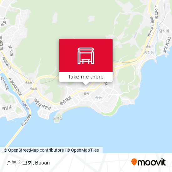 순복음교회 map