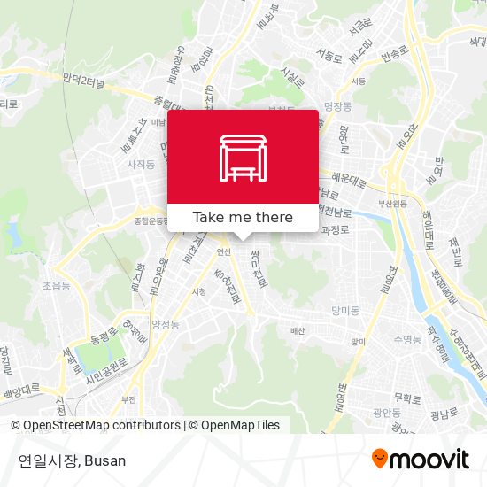 연일시장 map