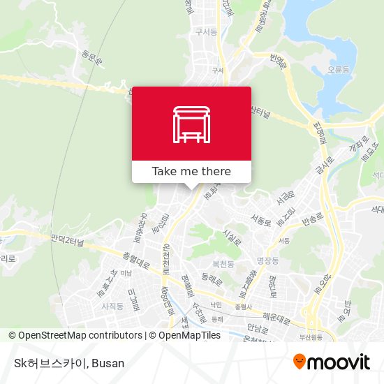 Sk허브스카이 map
