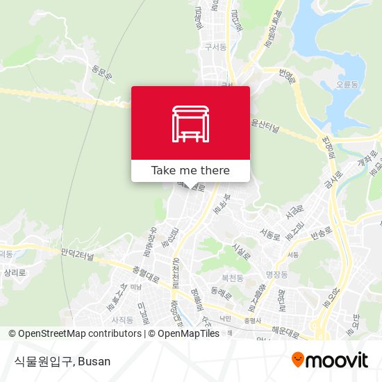 식물원입구 map