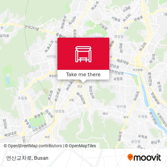 연산교차로 map