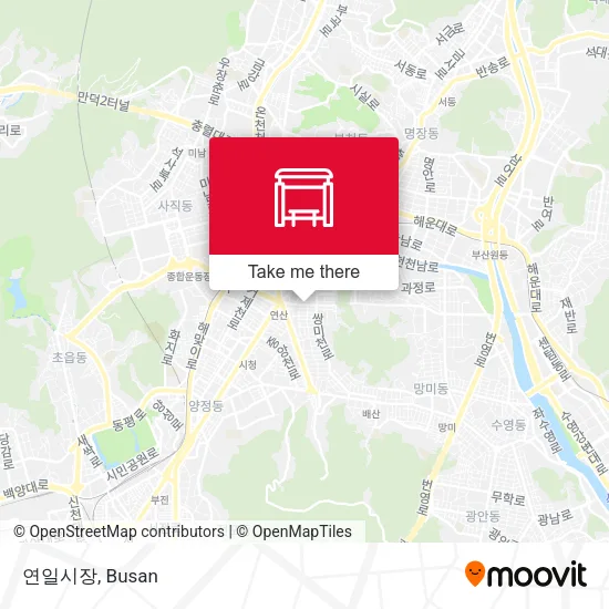 연일시장 map